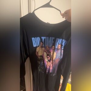 Black Big Time Rush long sleeve CGE T-Shirt